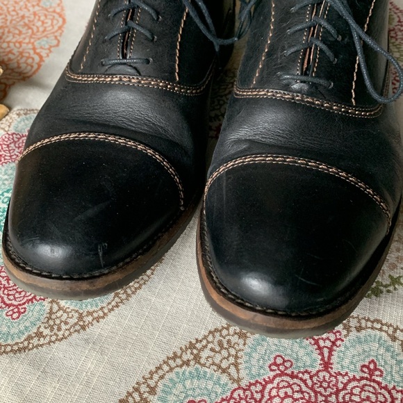 Johnston & Murphy Men’s Dark Brown Wingtip Oxfords 11 EUC 59-11825 - Picture 10 of 12